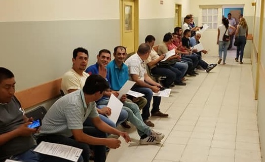 Hubo récord de donantes voluntarios de sangre en el Hospital de Frías