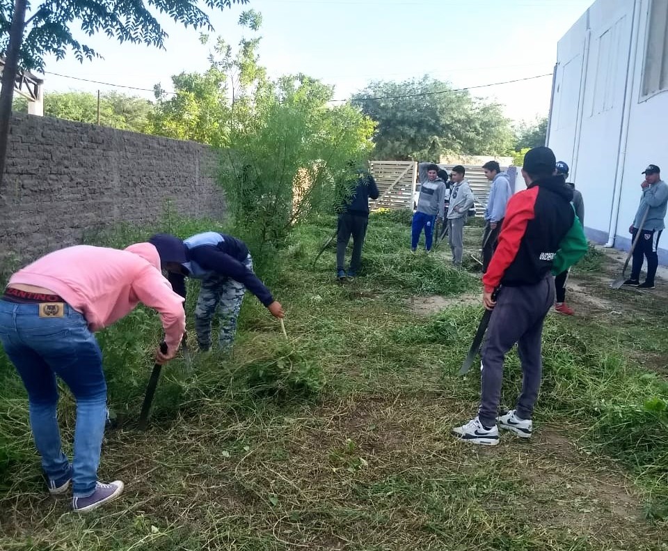 Intenso trabajo en las instituciones educativas de Estación Simbolar