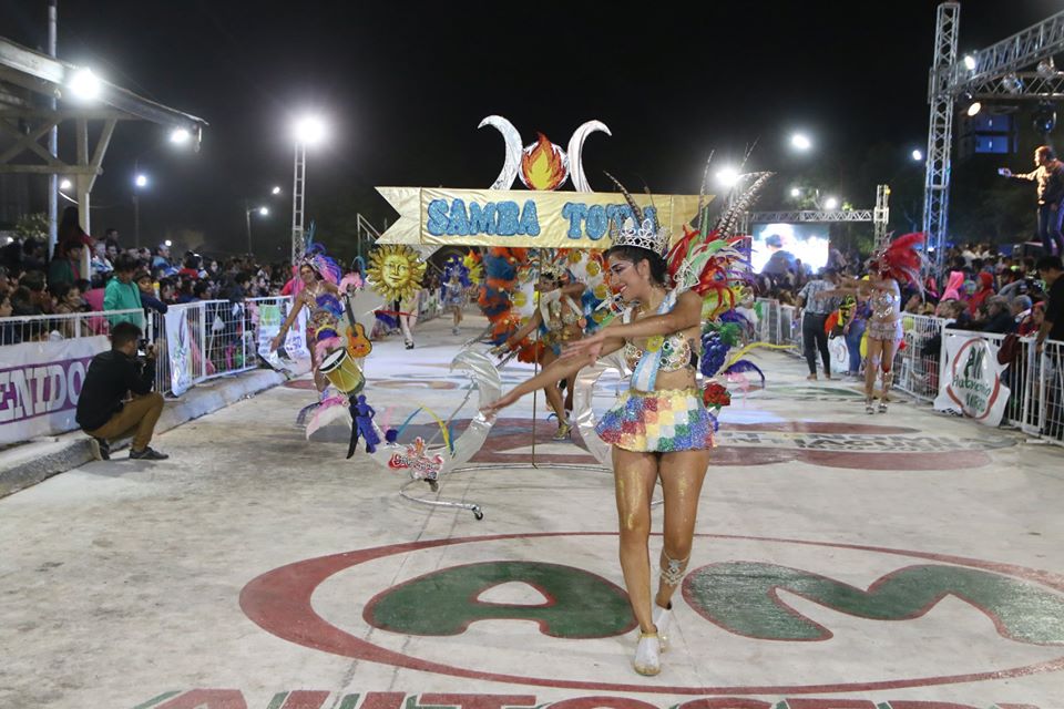 Samba Total se consagró en los Corsos de Quimilí 2020 Samba Total se consagró en los Corsos de Quimilí 2020