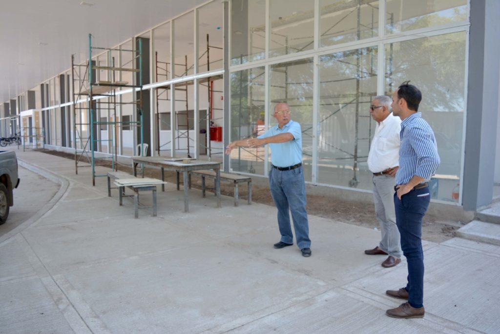 La obra de la nueva terminal de ómnibus de Fernández entró en su última etapa
