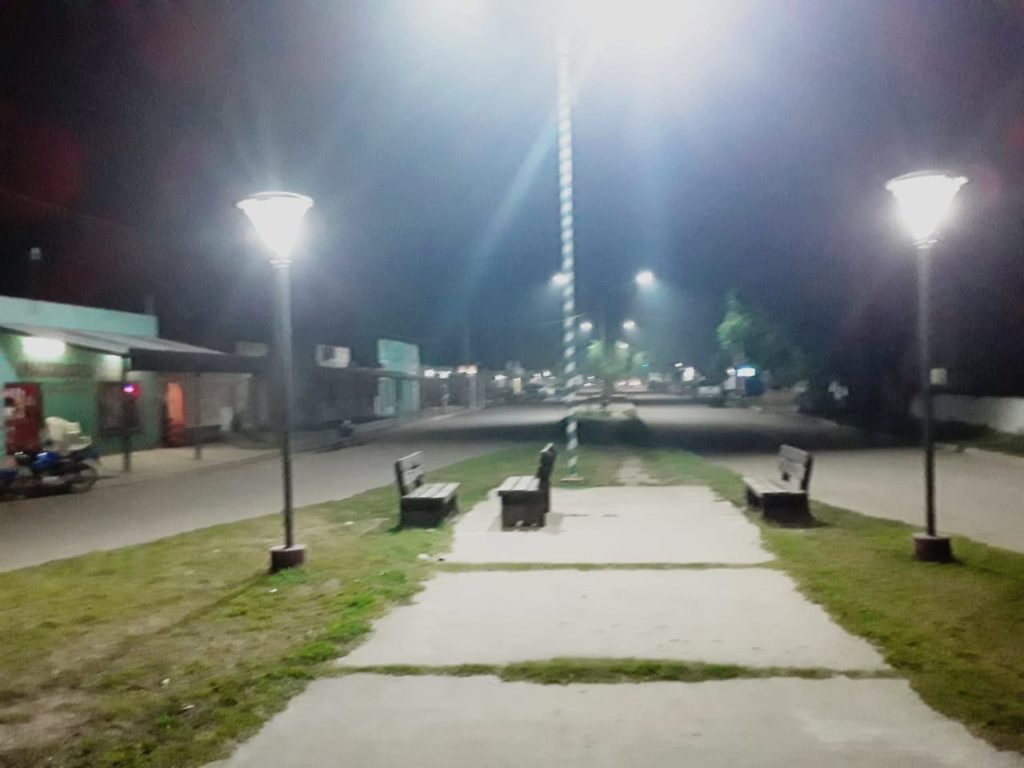 Escaso movimiento en las calles de Tintina
