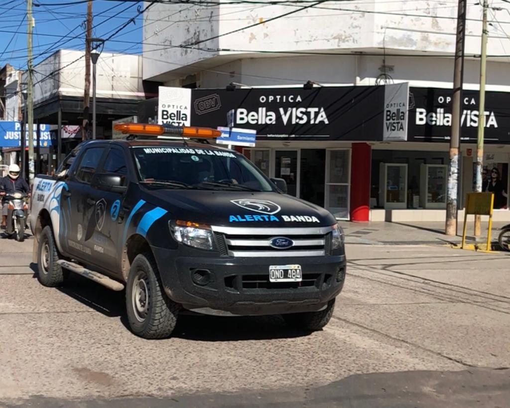 Móviles de Alerta Banda recorren la ciudad con mensajes para concientizar sobre  los riesgos del coronavirus