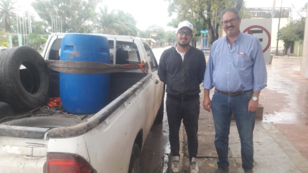 Quimilí: distribuirán 200 litros de alcohol en gel entre el personal municipal