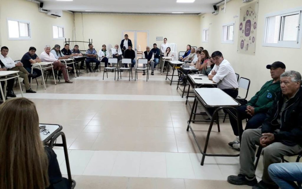 Autoridades de Pellegrini coordinan acciones contra el coronavirus y el dengue Autoridades de Pellegrini coordinan acciones contra el coronavirus y el dengue