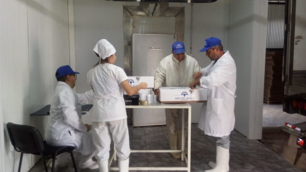 Partió el segundo cargamento de carne caprina desde Ojo de Agua a Bahamas
