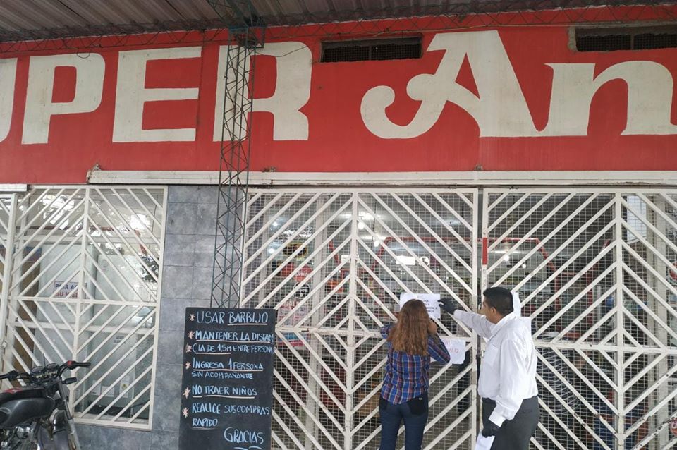 Clausuran un súper en el barrio Campo Contreras Clausuran un súper en el barrio Campo Contreras