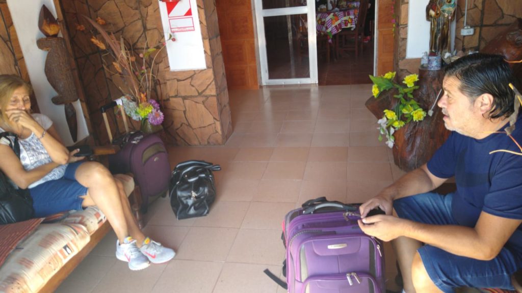 Nueve personas fueron desalojadas de un hotel en Colonia Dora