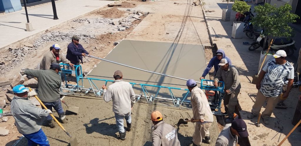 Profundizan trabajos de limpieza y arreglo de calles en Quimilí
