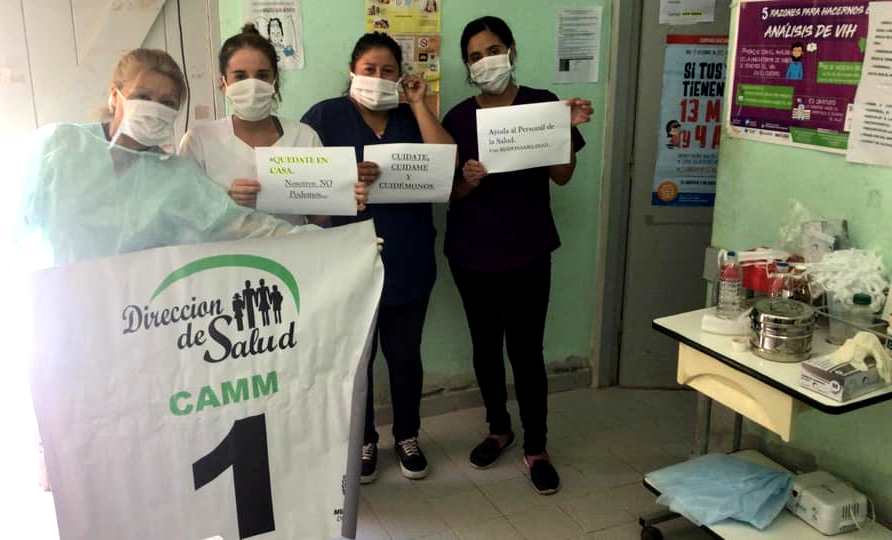 Más bandeños se suman a la confección de barbijos para donaciones Más bandeños se suman a la confección de barbijos para donaciones
