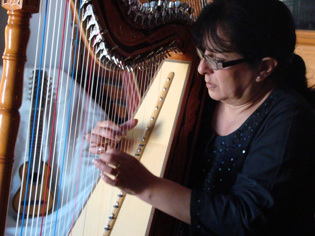 Las arpas santiagueñas lloran la partida de Isabel Neirot