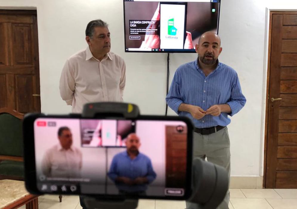 Presentaron un innovador servicio web para reactivar la economía local bandeña