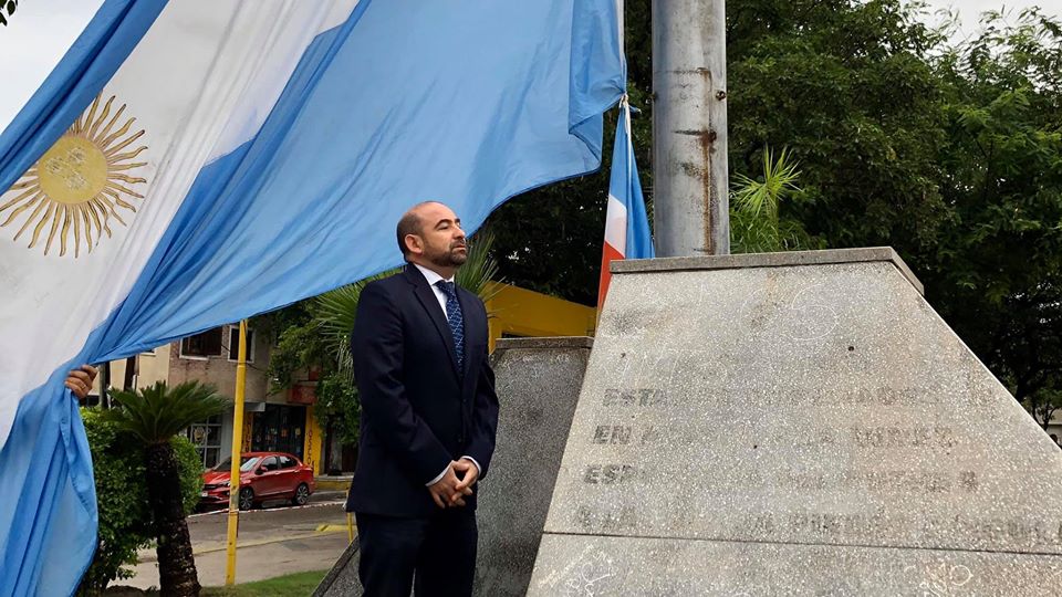 Mirolo realizó un homenaje a los veteranos y caídos en Malvinas