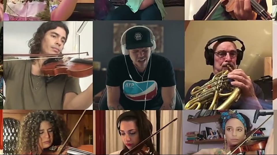Santiagueños en la edición cuarentena de “René”, canción de Residente de Calle 13 Santiagueños en la edición cuarentena de “René”, canción de Residente de Calle 13