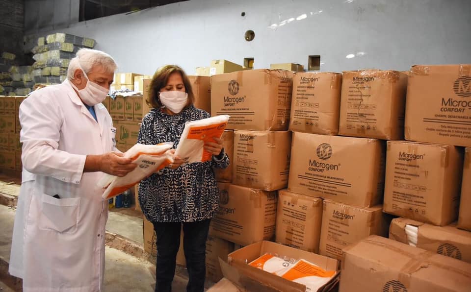 La provincia suma equipos, respiradores y kits de protección para el personal La provincia suma equipos, respiradores y kits de protección para el personal