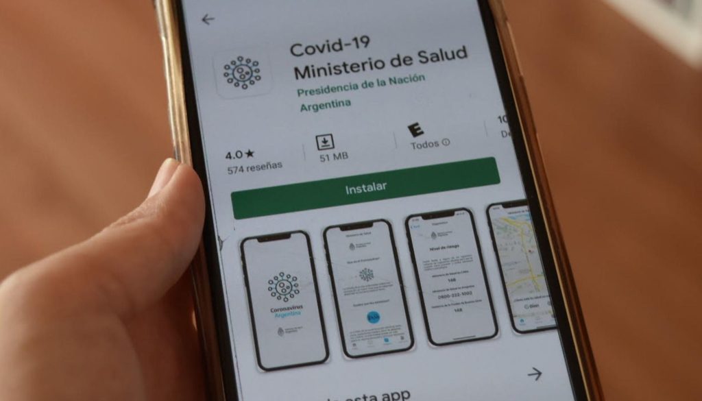 Santiago: habrá una app para casos sospechosos de Covid 19 y test rápidos masivos Santiago: habrá una app para casos sospechosos de Covid 19 y test rápidos masivos
