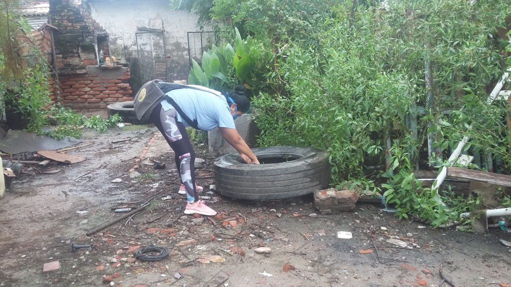 Intensifican la lucha contra el dengue en Clodomira
