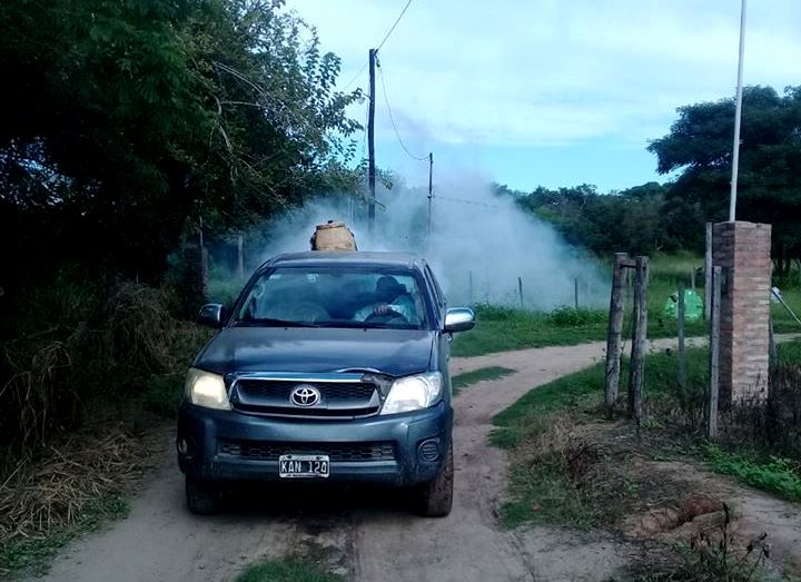 Fuerte trabajo contra el dengue en La Dársena y San Ramón