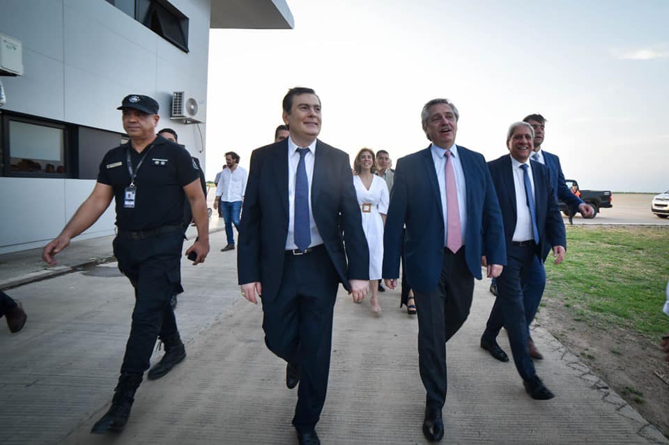 Fernández realizará anuncios y Santiago solicitará obras hídricas para el interior Fernández realizará anuncios y Santiago solicitará obras hídricas para el interior