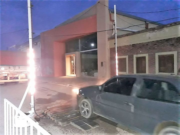 Habilitaron en Colonia Dora un arco sanitario en el ingreso a la ciudad Habilitaron en Colonia Dora un arco sanitario en el ingreso a la ciudad