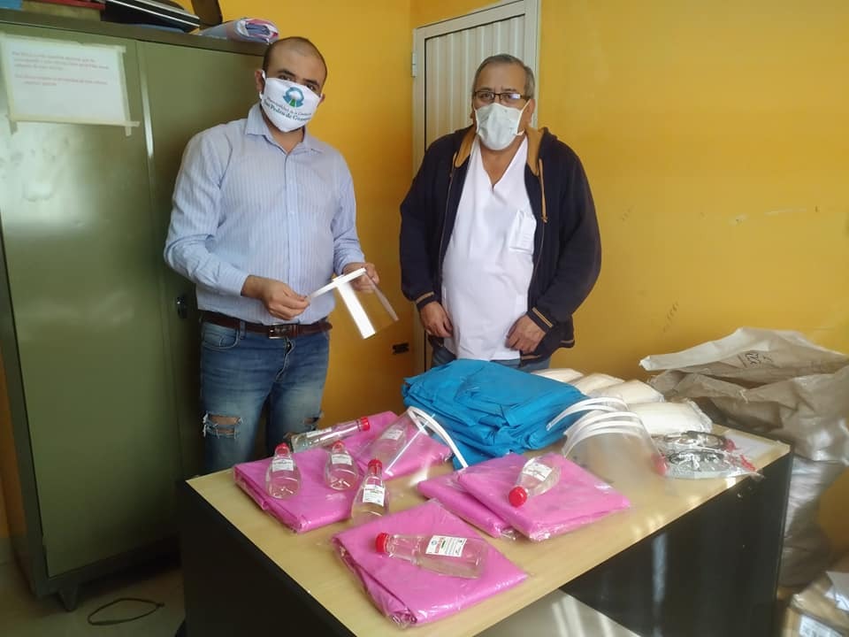 Entregan importante ayuda para el hospital distrital de San Pedro de Guasayán