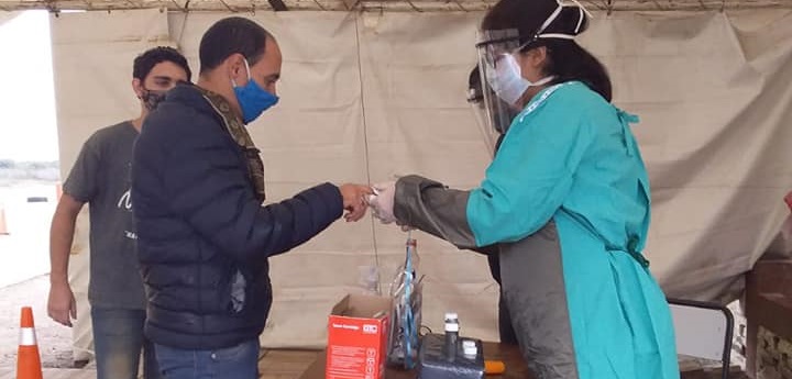 Intensifican los controles sanitarios en cuatro puntos del departamento Belgrano Intensifican los controles sanitarios en cuatro puntos del departamento Belgrano