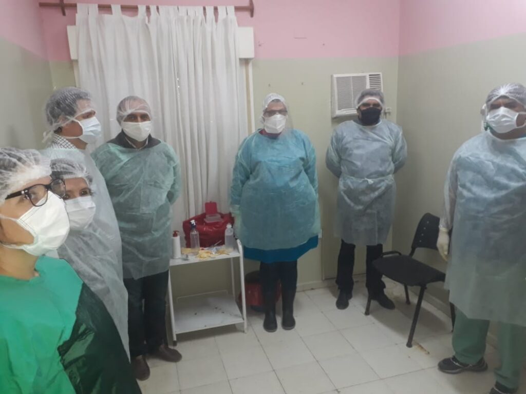 Refuerzan los trabajos en Atamisqui para evitar la propagación del coronavirus Refuerzan los trabajos en Atamisqui para evitar la propagación del coronavirus