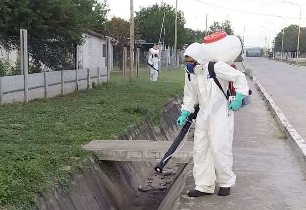 Nuevo equipamiento para la lucha contra  el dengue en Los Quiroga