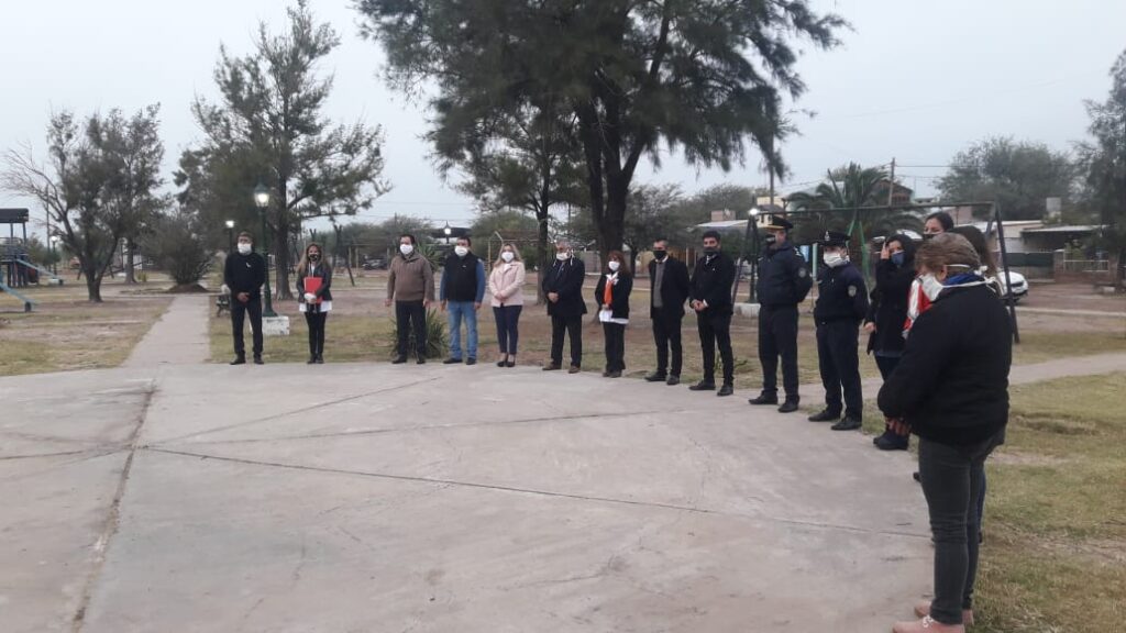 Colonia Dora honró a Belgrano y resaltó su ejemplo para todas las generaciones