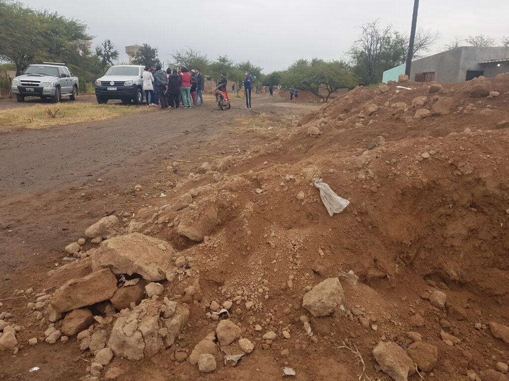 Añatuya: ejecutan diversas mejoras en el barrio El Triángulo
