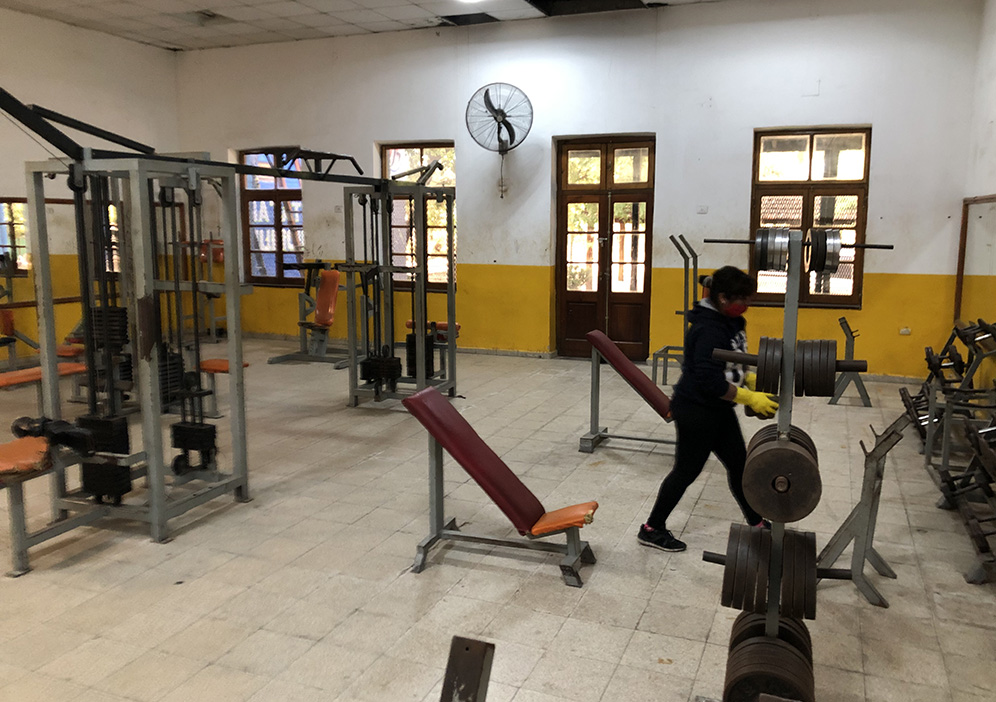 El Gimnasio Municipal reiniciará sus actividades el lunes 22
