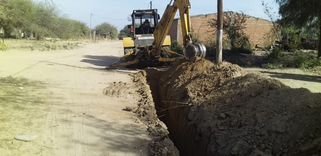 Una obra hídrica beneficiará a unos dos mil vecinos en Los Quiroga