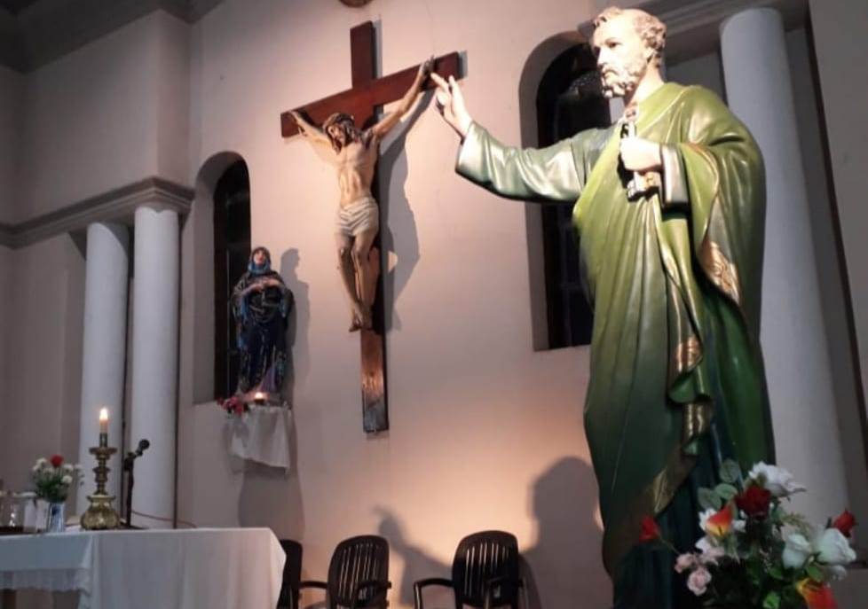 San Pedro de Guasayán honró a su patrono con un locro solidario