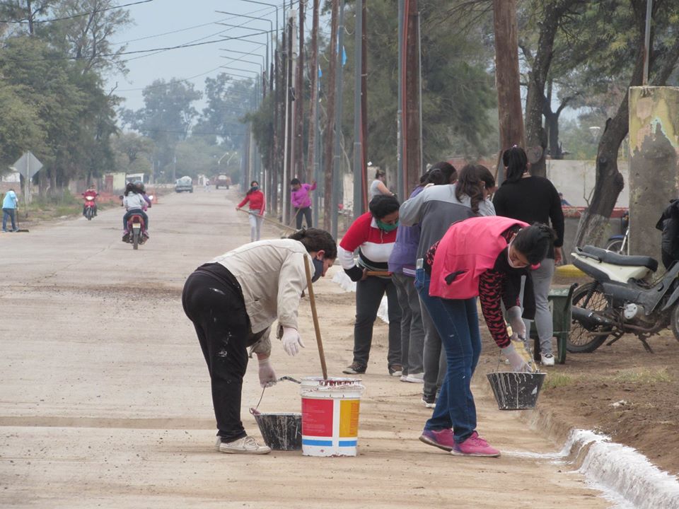 Intensifican las tareas de limpieza en Colonia El Simbolar