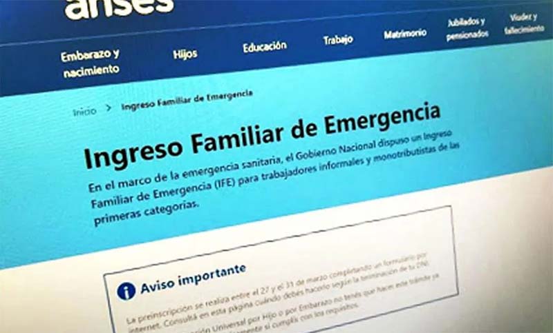 IFE: comienzan a cobrar el bono de $10.000 quienes ya informaron su CBU