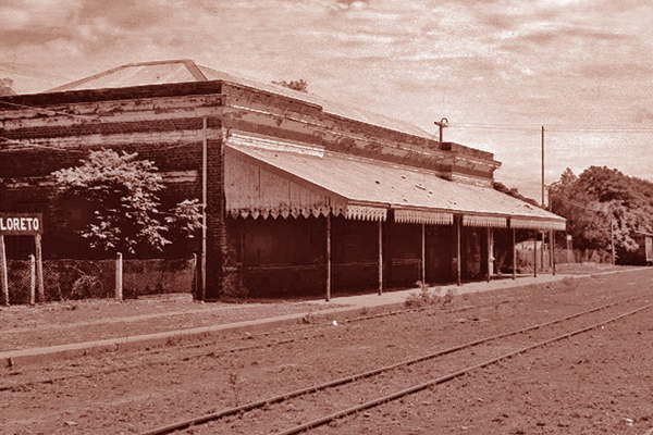 Convertirán la vieja estación de trenes de Loreto en un paseo fotográfico Convertirán la vieja estación de trenes de Loreto en un paseo fotográfico