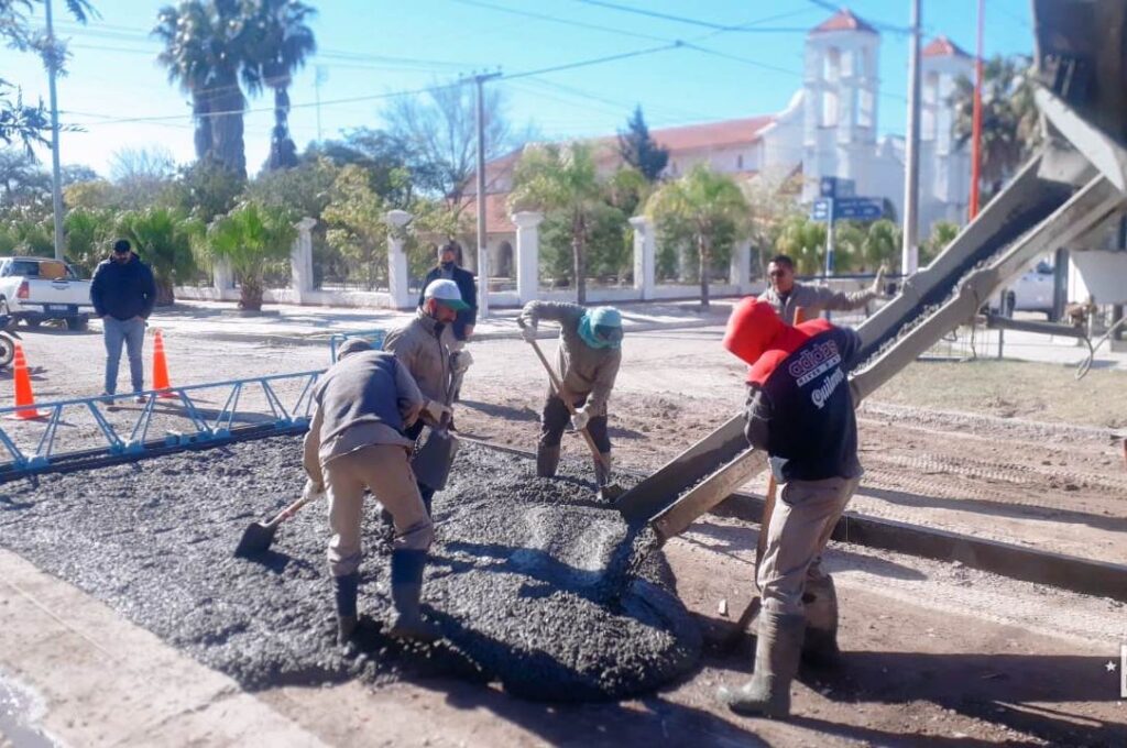 Lanzan un plan para la pavimentación de calles en Clodomira Lanzan un plan para la pavimentación de calles en Clodomira