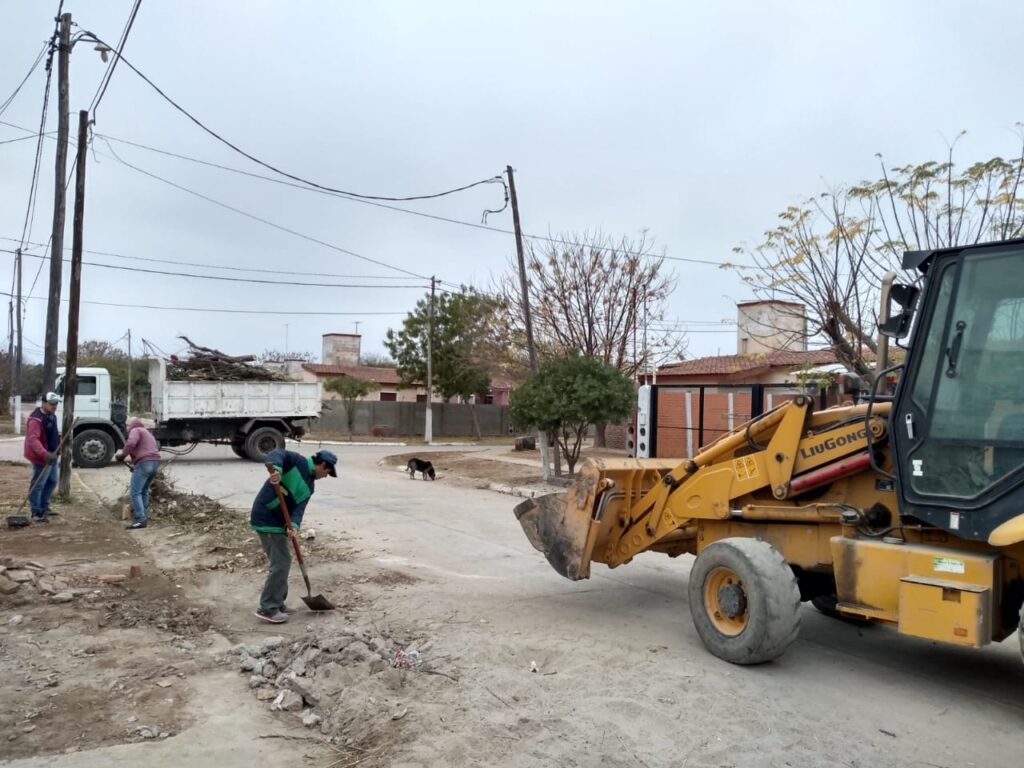 Llevaron adelanten nuevos operativos de limpieza en la zona sur de Clodomira