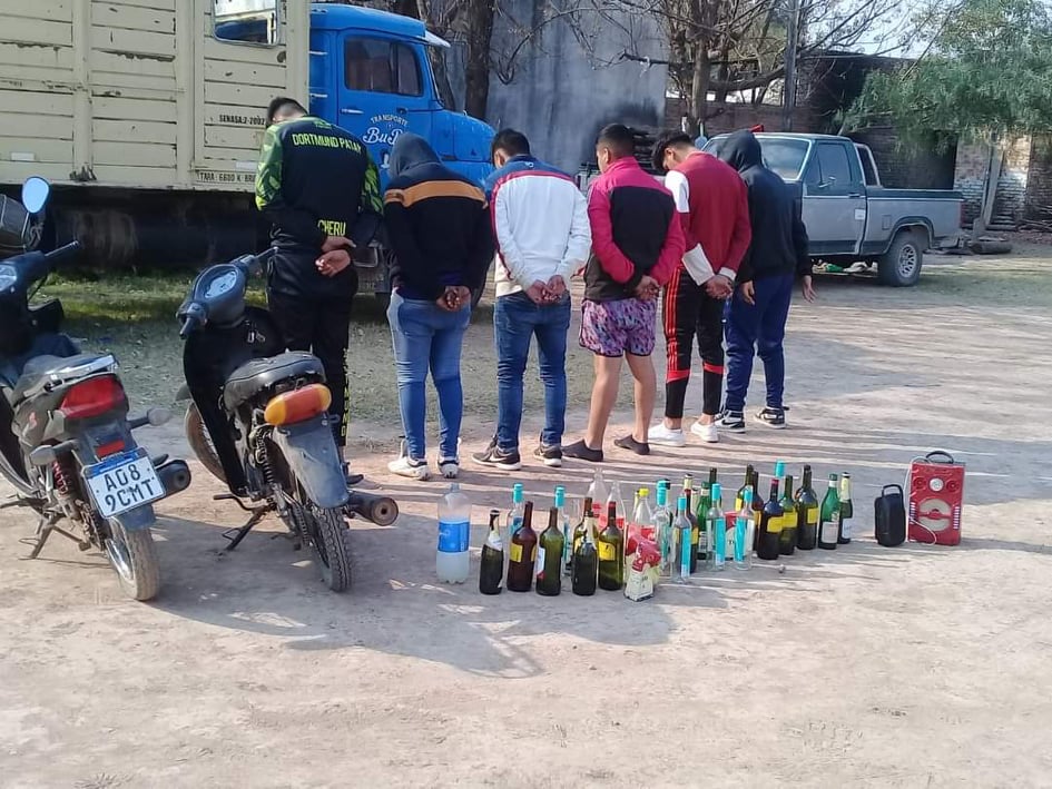 Campo Gallo: detuvieron a seis personas en una reunión social