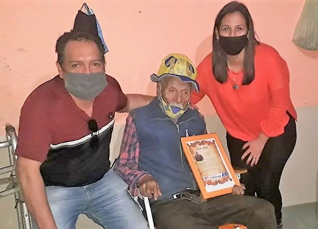 Colonia Dora celebró los cien años de don Donato Soplán Colonia Dora celebró los cien años de don Donato Soplán