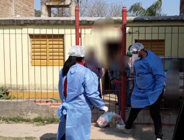 Continúa la asistencia a las familias aisladas por Covid en La Banda Continúa la asistencia a las familias aisladas por Covid en La Banda