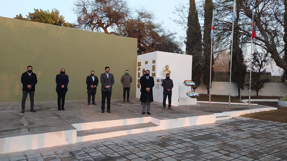 Frías homenajeó a San Martín a 170 años de su paso a la inmortalidad