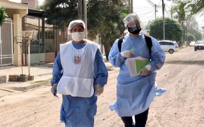 Realizaron una nueva jornada de rastrillaje preventivo por Covid-19 Realizaron una nueva jornada de rastrillaje preventivo por Covid-19