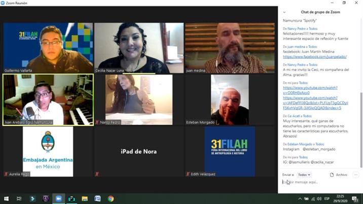 Cecilia Nazár expuso sobre la lucha de músicas argentinas en una feria de México