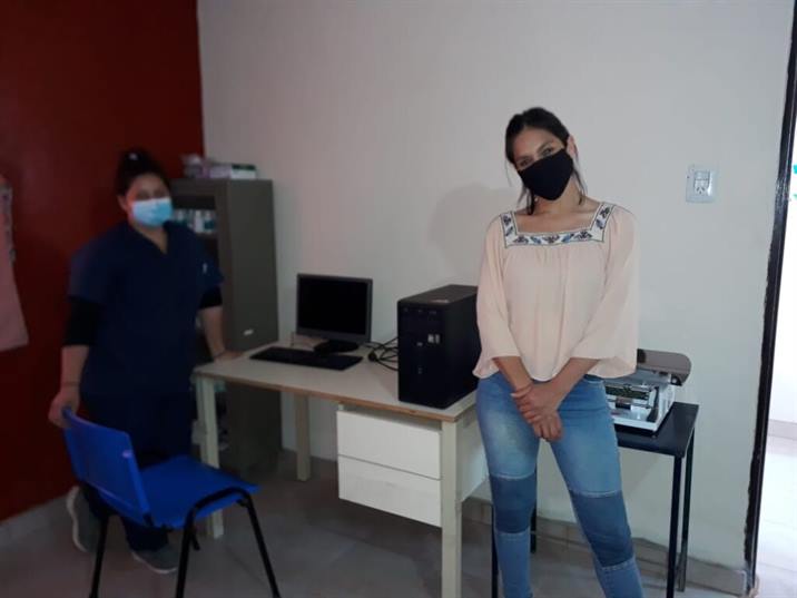 La posta sanitaria de Villa Figueroa sumó herramientas informáticas