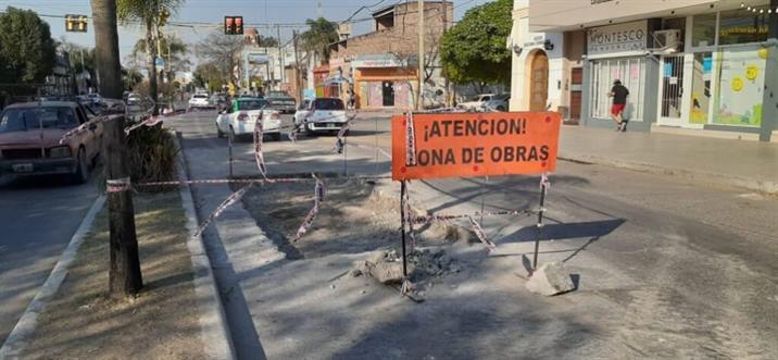 Avanza la reparación de calles en distintos puntos de La Banda