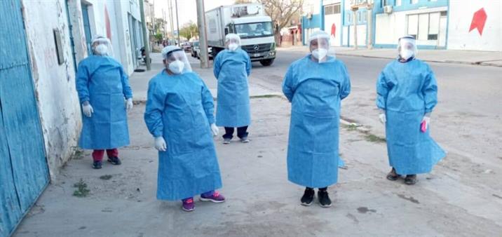 Personal de salud visitó más de 200 domicilios en el barrio Mosconi