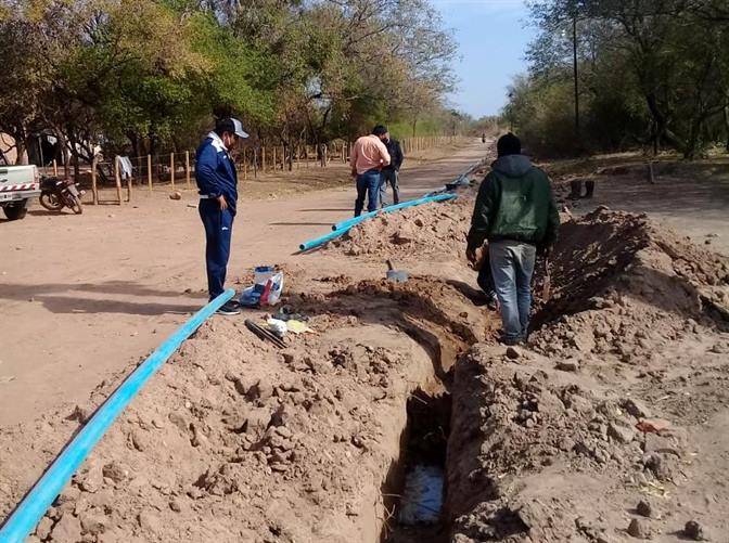 Familias de El Ojito se beneficiarán con la renovación de una red de agua Familias de El Ojito se beneficiarán con la renovación de una red de agua