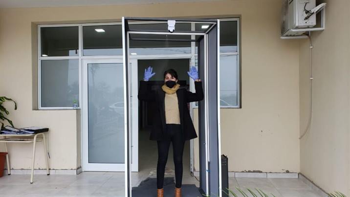 Refuerzan las medidas preventivas en el edificio municipal de Clodomira