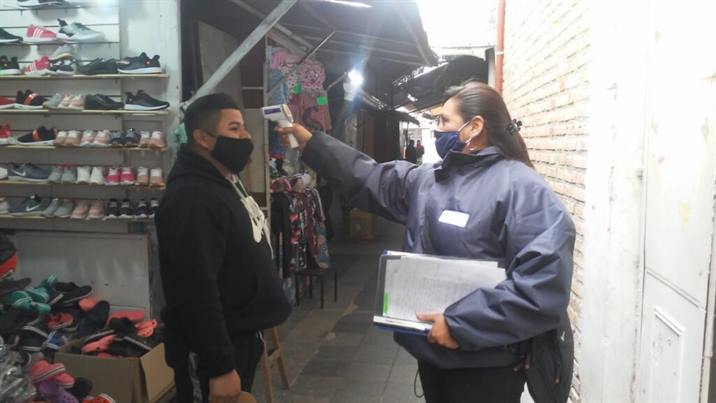 Cierran la feria del pasaje Castro por un caso de covid Cierran la feria del pasaje Castro por un caso de covid