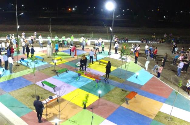 Frías: Inauguran una plaza en memoria de un joven que marcó a la comunidad
